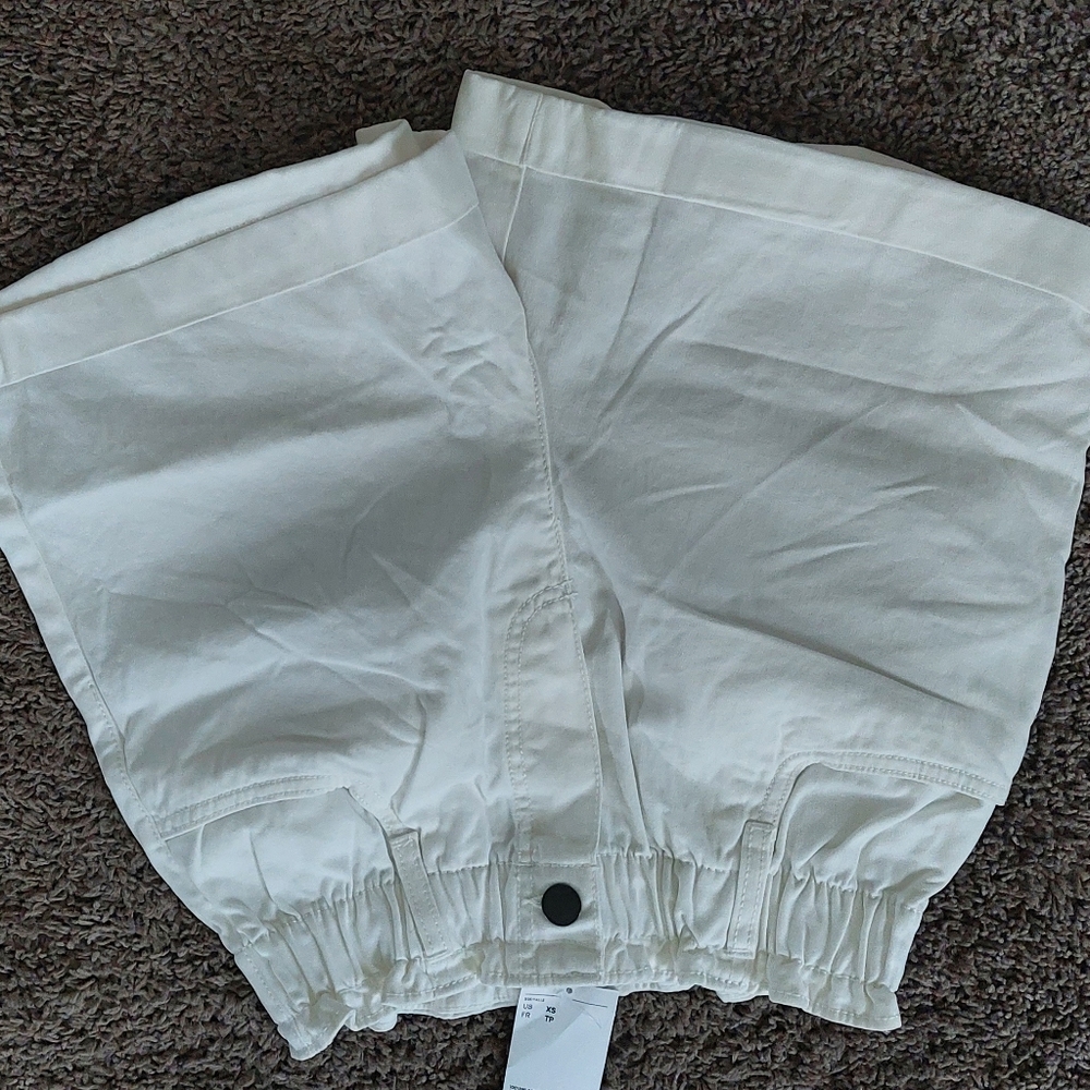 White short